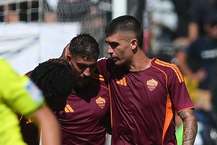 Lorenzo Pellegrini and Gianluca Mancini