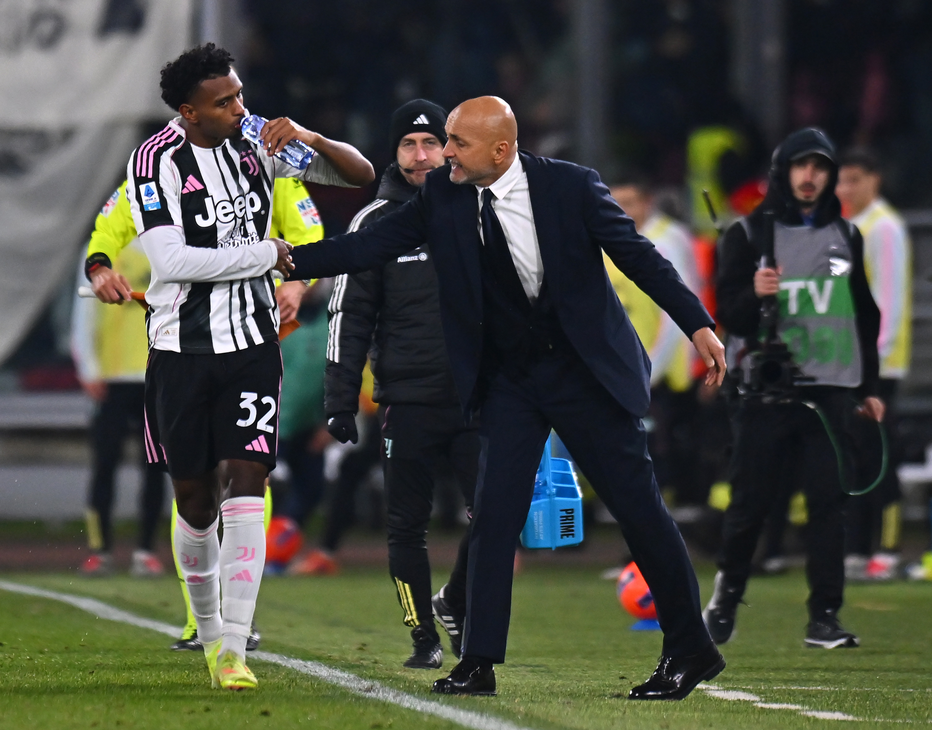 Juan Cabal and Luciano Spalletti