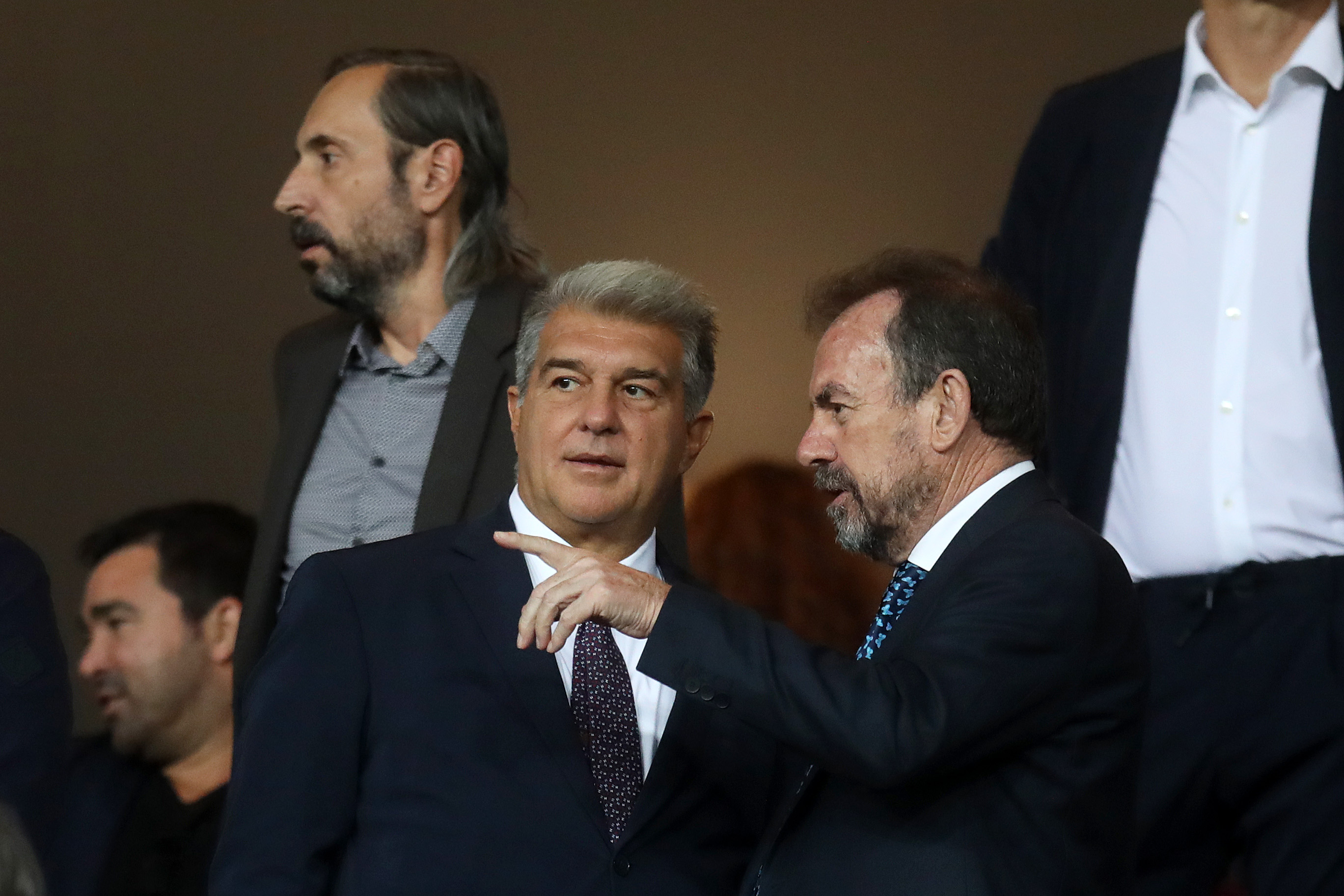 Barcelona president Juan Laporta