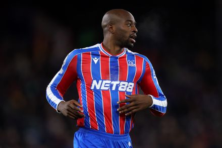 Jean Philippe Mateta in action for Crystal Palace