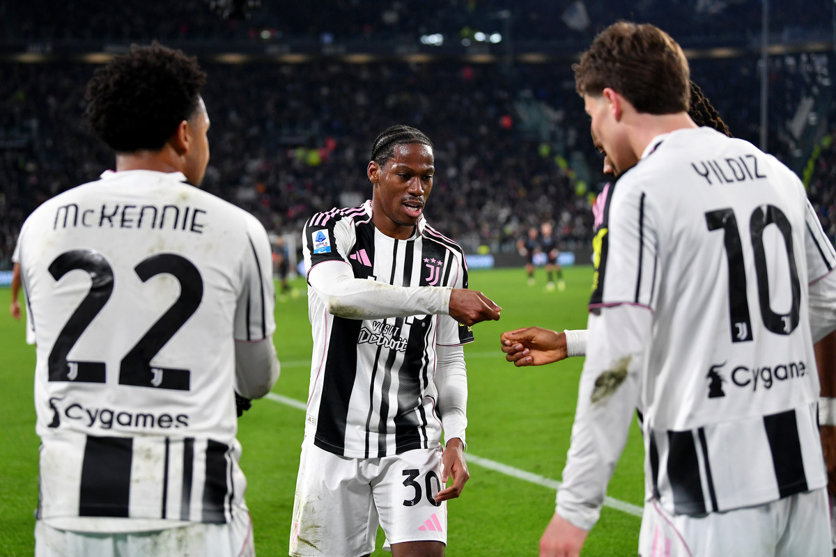 Jonathan David, Kenan Yildiz and Weston McKennie