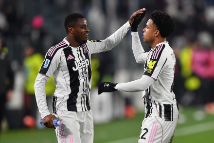 Weston McKennie and Pierre Kalulu