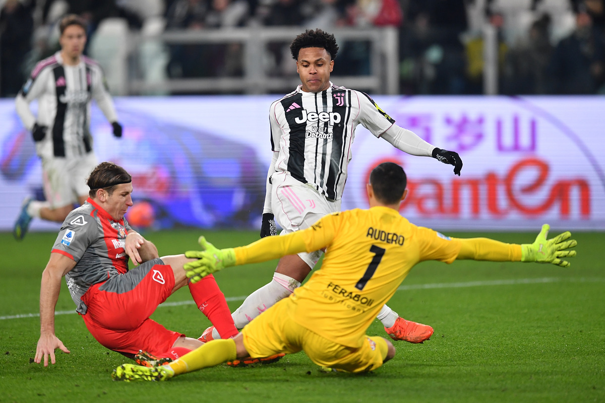 Weston McKennie scoring against Cremonese