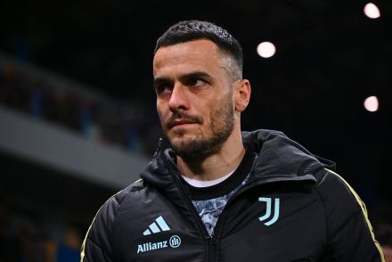 Filip Kostic looking on