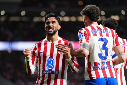 Nico Gonzalez in action for Atletico Madrid