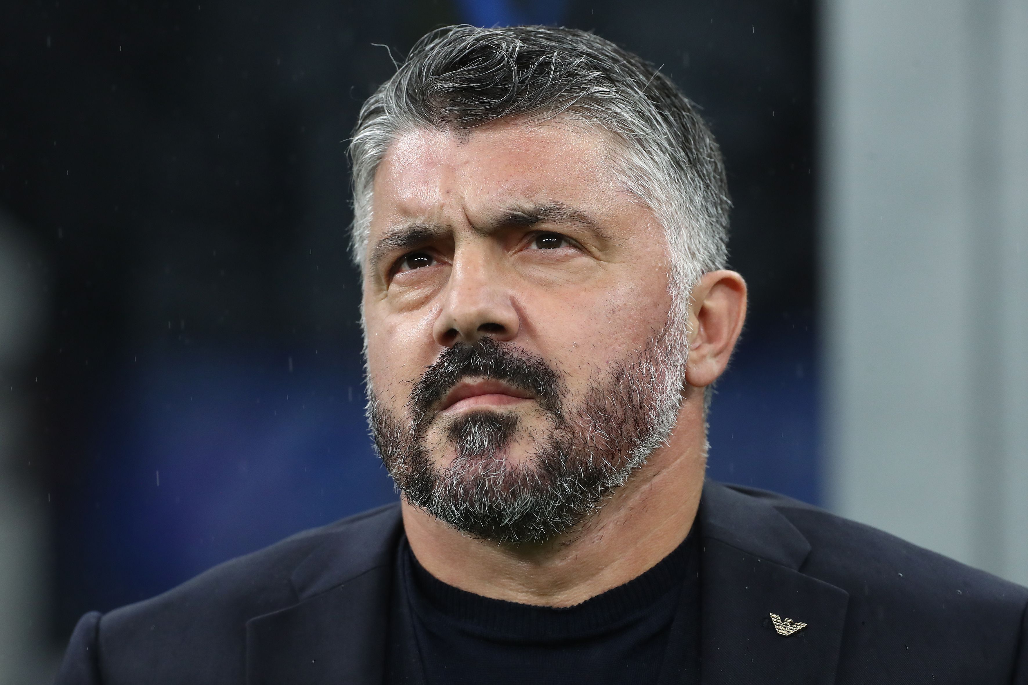 Gennaro Gattuso looking on
