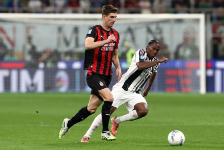 Matteo Gabbia and Jonathan David