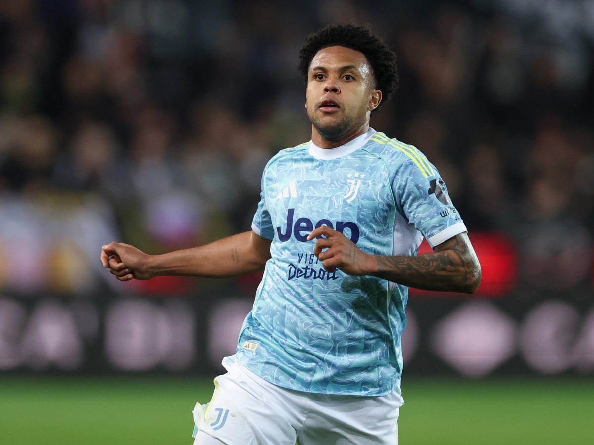 Weston McKennie in action for Juventus