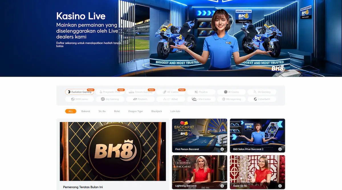 Live casino