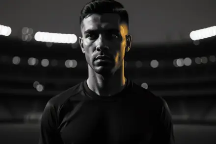 Gleison Bremer contemplates transfer from Juventus to Inter Milan in dramatic black and white portrait