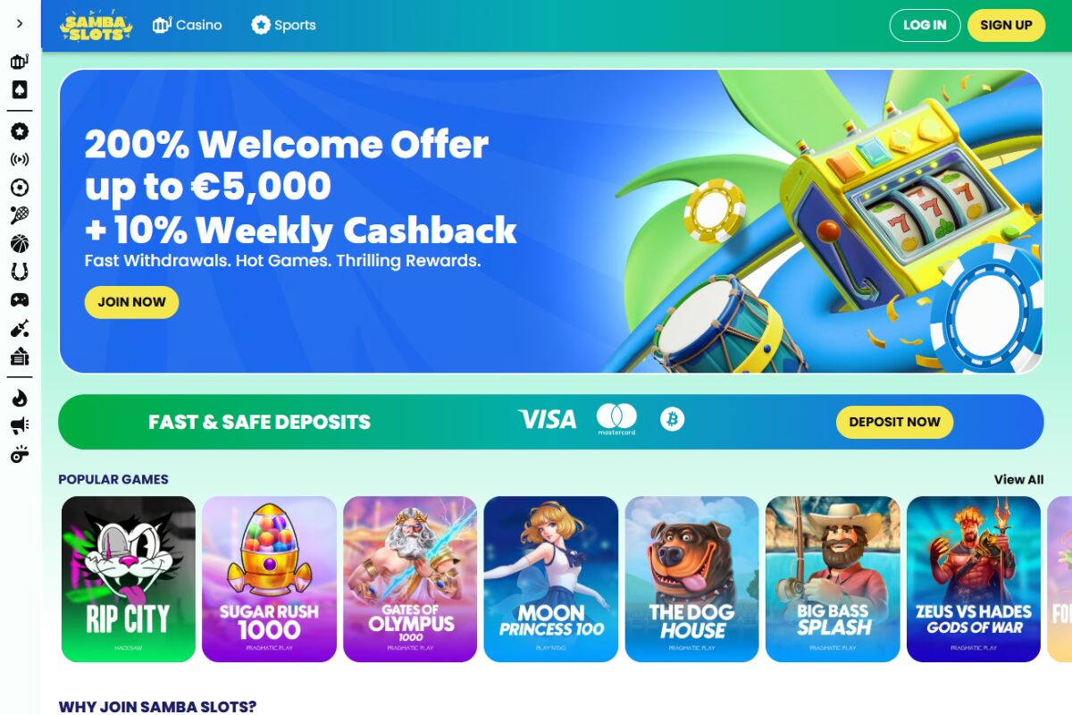 samba slots (1) zahraniční sázkové kanceláře